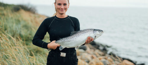 Tanja Krogh Sørensen, tidl Klub Eksilvestjyde-medlem, nu biolog i Hvide Sande har godkendt bruges af foto